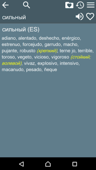 Russian Spanish Dictionary