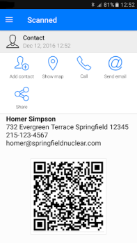 Scaricare Scanner QR Lettore codici QR Strumenti per Android Screenshot 2