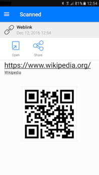 Scaricare Scanner QR Lettore codici QR Strumenti per Android Screenshot 4