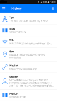 Scaricare Scanner QR Lettore codici QR Strumenti per Android Screenshot 5