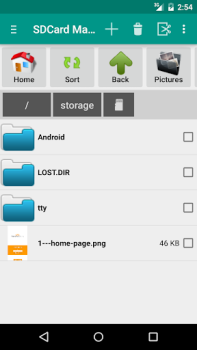 Scaricare SD Card Manager (File Manager) Lavoro per Android Screenshot 2