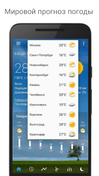 Scaricare Sense Flip Clock & Weather Meteo per Android Screenshot 6