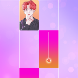Logo Kpop music game - BTS Tiles