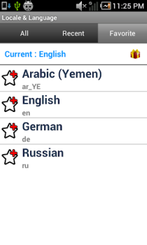 Scaricare Set Locale & Language Strumenti per Android Screenshot 3