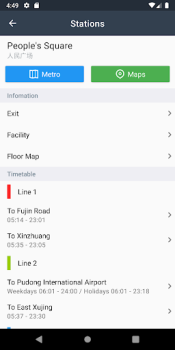 Scaricare Metropolitana di Shanghai Viaggi per Android Screenshot 7