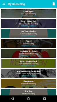Scaricare SingPlay MP3 Karaoke Recorder Musica e audio per Android Screenshot 6
