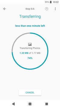Scaricare (Old version) Xperia Transfer Mobile Personalizzazione per Android Screenshot 5