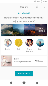 Scaricare (Old version) Xperia Transfer Mobile Personalizzazione per Android Screenshot 6
