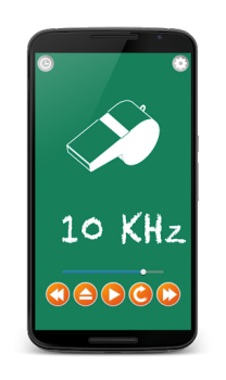 Scaricare Dog Whistle. Train your dog Strumenti per Android Screenshot 2