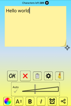 Scaricare Sticker  widget Strumenti per Android Screenshot 2