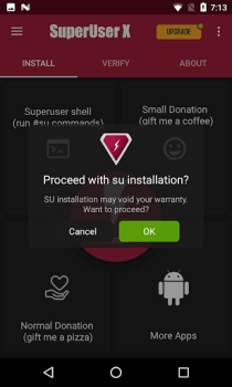 Scaricare Superuser X Free Root Affari per Android Screenshot 3