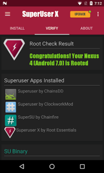 Scaricare Superuser X Free Root Affari per Android Screenshot 4