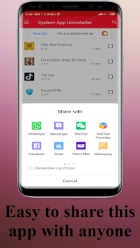 Scaricare System App Uninstaller – App r Strumenti per Android Screenshot 5