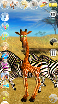 Scaricare Parlando George The Giraffe Simulatori per Android Screenshot 3
