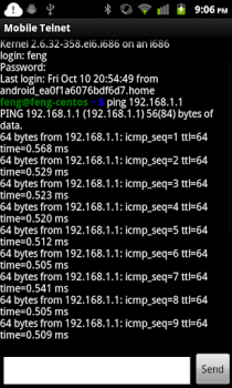 Scaricare Mobile Telnet Comunicazione per Android Screenshot 2