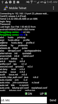 Scaricare Mobile Telnet Comunicazione per Android Screenshot 6