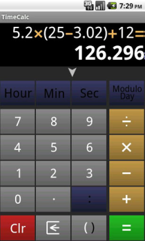 Scaricare Time Calculator Strumenti per Android Screenshot 2