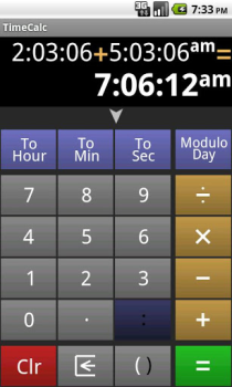 Scaricare Time Calculator Strumenti per Android Screenshot 3