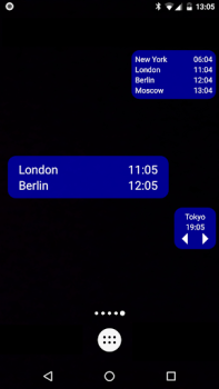 Scaricare Orologio mondiale e widget Lavoro per Android Screenshot 2