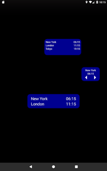Scaricare Orologio mondiale e widget Lavoro per Android Screenshot 4