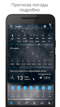 Scaricare Orologio e meteo trasparente Meteo per Android Screenshot 4