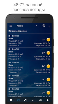 Scaricare Orologio e meteo trasparente Meteo per Android Screenshot 7