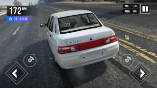 Scaricare VAZ 2110 Russian Car Driving Simulatori per Android Screenshot 2