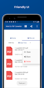 Scaricare Word to PDF Converter Strumenti per Android Screenshot 4
