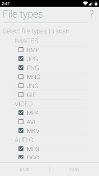 Scaricare Undeleter Recover Files & Data Strumenti per Android Screenshot 2