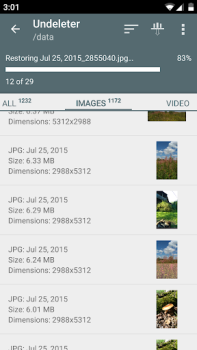 Scaricare Undeleter Recover Files & Data Strumenti per Android Screenshot 3