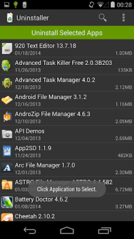 Scaricare Disinstallatore (Uninstaller) Lavoro per Android Screenshot 2