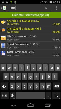 Scaricare Disinstallatore (Uninstaller) Lavoro per Android Screenshot 4