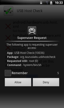 Scaricare USB Host Check Strumenti per Android Screenshot 2