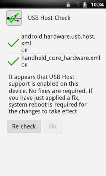 Scaricare USB Host Check Strumenti per Android Screenshot 3