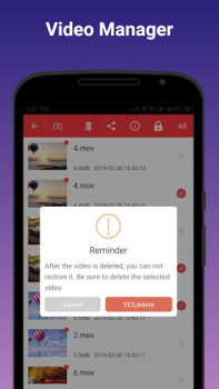 Scaricare Видео проигрыватель Lettori ed editor video per Android Screenshot 7
