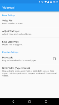 Scaricare VideoWall - Video Wallpaper Personalizzazione per Android Screenshot 2