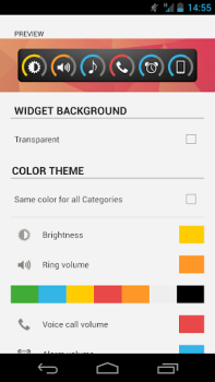 Scaricare Slider Widget - Volumes Strumenti per Android Screenshot 7