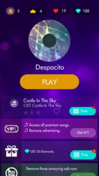 Scaricare Piano Solo - Magic Dream tiles Musica per Android Screenshot 5