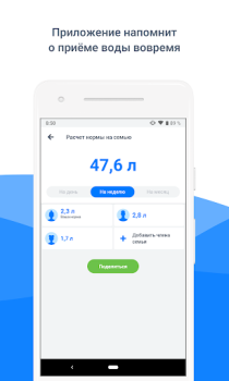 Scaricare Waterbalance Salute e fitness per Android Screenshot 5