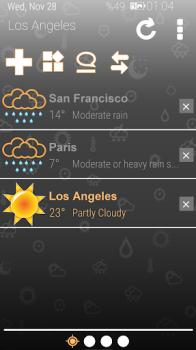 Scaricare Weather Clock Meteo per Android Screenshot 7