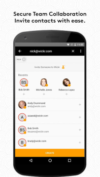 Scaricare Wickr Me – Private Messenger Sociale per Android Screenshot 3