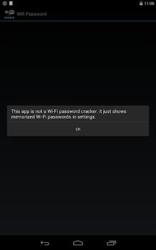 Scaricare Wifi Password(ROOT) Strumenti per Android Screenshot 4