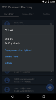 Scaricare WiFi Password Recovery Strumenti per Android Screenshot 2