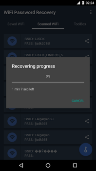 Scaricare WiFi Password Recovery Strumenti per Android Screenshot 4
