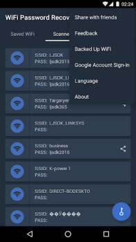 Scaricare WiFi Password Recovery Strumenti per Android Screenshot 6