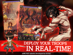 Scaricare Attack on Titan TACTICS Simulatori per Android Screenshot 3