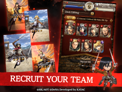 Scaricare Attack on Titan TACTICS Simulatori per Android Screenshot 5