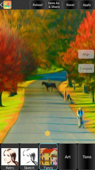 Scaricare Bonfire Photo Editor Pro Arte e design per Android Screenshot 2