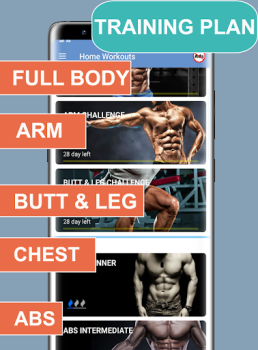 Scaricare Home Workout - Fit in 28 Days Salute e fitness per Android Screenshot 4