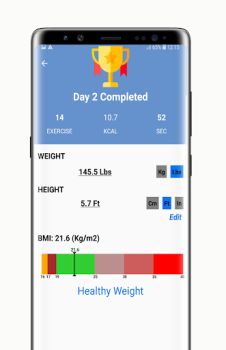 Scaricare Home Workout - Fit in 28 Days Salute e fitness per Android Screenshot 5